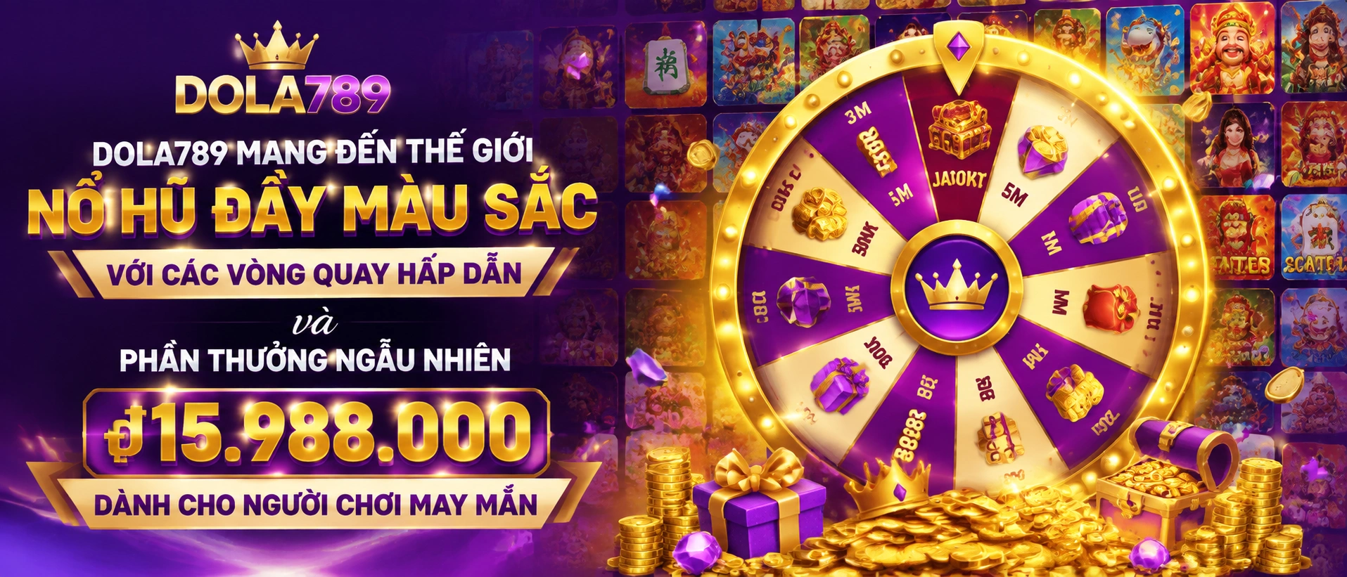 Ảnh khu Nổ Hũ với bố cục hiển thị game rõ ràng